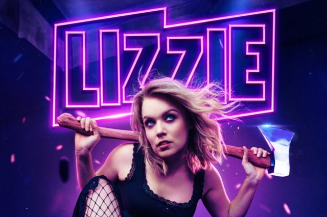 Kayleigh McKnight in the poster for Lizzie, distributed by the venue
