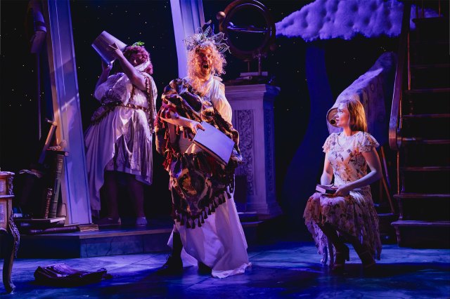 A scene from The Fabulist at Charing Cross Theatre