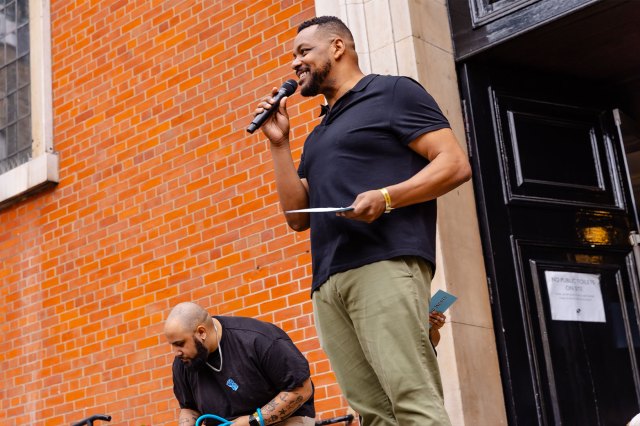 Trevor Dion Nicholas at West End Woofs 2024