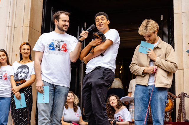 Djavan van de Fliert at West End Woofs 2024