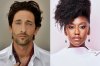 Full cast set for The Fear of 13 at the Donmar Warehouse with Adrien Brody