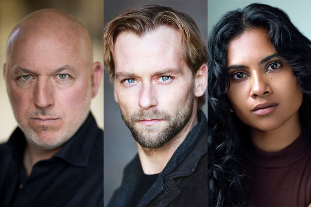 Headshots of Dominic Carter, Joe Anderson and Neetika Knight