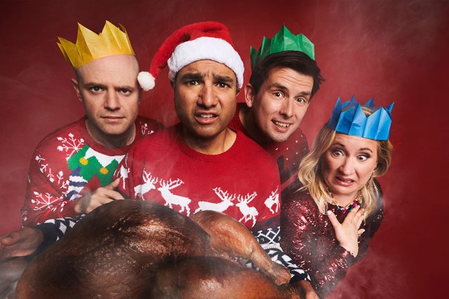 The cast of A Christmas Carol (ish), © Matt Crockett