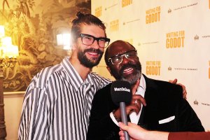 Ben Whishaw and Lucian Msamati unravel Waiting for Godot and explain “radish junction” on West End opening night