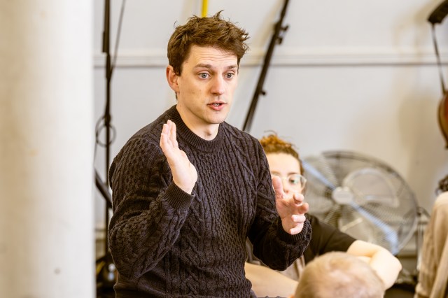 THE CURIOUS CASE OF BENJAMIN BUTTON. Jethro Compton. Photo Marc Brenner