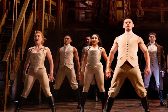 The former cast of Hamilton, © Danny Kaan