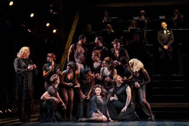 CHICAGO. Faye Brookes (Roxie Hart) and Company. Photo Paul Coltas