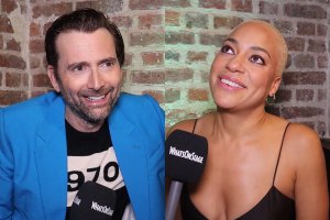 Macbeth’s David Tennant, Cush Jumbo and more talk superpowers and stage whispers on West End opening night