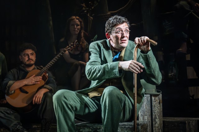 THE CURIOUS CASE OF BENJAMIN BUTTON. John Dagleish (Benjamin Button). Photo Marc Brenner (1) THE CURIOUS CASE OF BENJAMIN BUTTON. John Dagleish (Benjamin Button). Photo Marc Brenner (1)