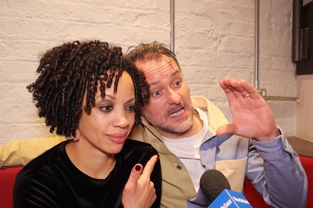 Cat Simmons and Declan Bennett in an interview for WhatsOnStage