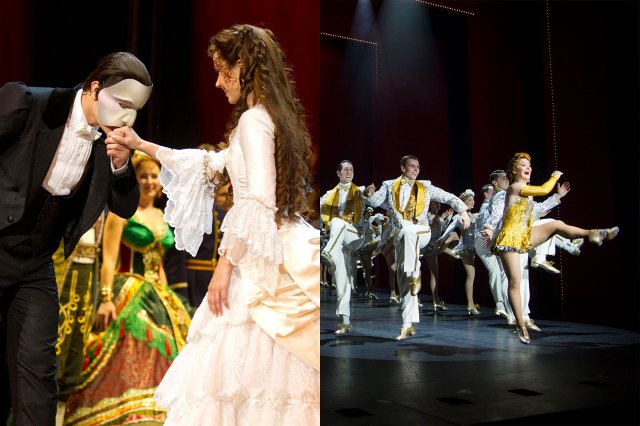 The Phantom of the Opera at the Royal Albert Hall and 42nd Street, © Dan Wooller