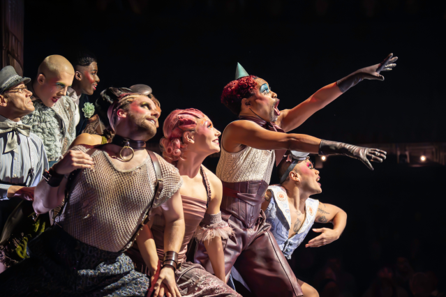 Billy Porter and the cast of Cabaret