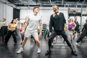 Kinky Boots with Johannes Radebe, Dan Partridge and Courtney Bowman – first look rehearsal photos released
