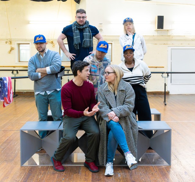 Company, IF THEN rehearsal images, Savoy Theatre, credit Victoria Davies (7)