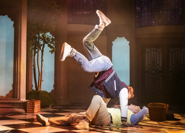 L R Joe Simmons as Greg and Luke Conner Hall as Blaine in Cruel Intentions UK and Ireland Tour 2025, credit Pamela Raith