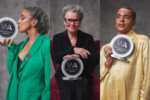 The 25th Annual WhatsOnStage Awards – winners pose with their trophies