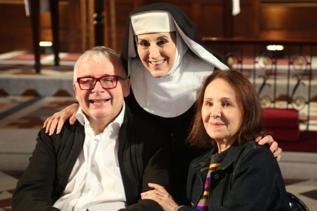 Christopher Biggins, Lesley Joseph and Dame Arlene Phillips at the West End Flea Market