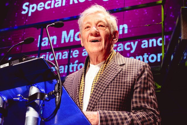 Ian McKellen, photo by Andrew Billington