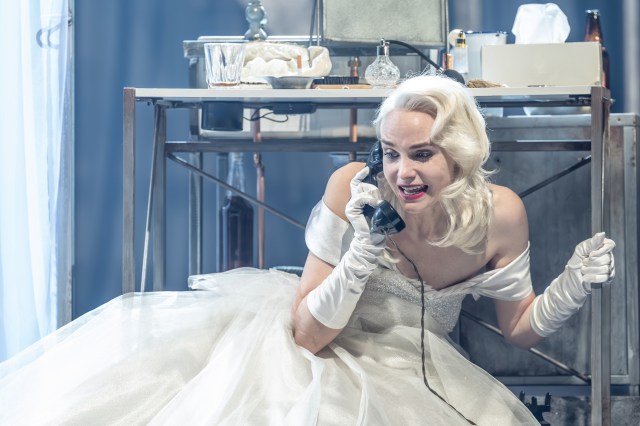 4810 Joanna Vanderham (Blanche) in A Streetcar Named Desire. Photo by Marc Brenner.