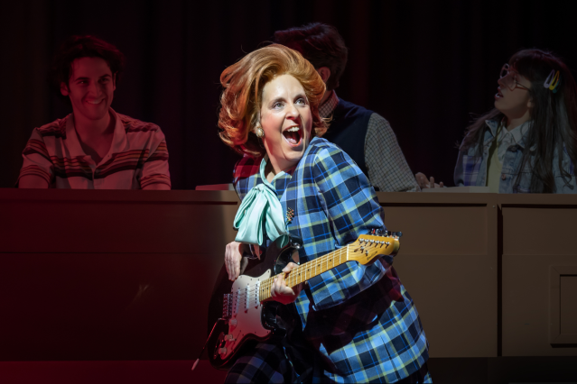 Mel Giedroyc (as Julia Bland) in the original run, Marc Brenner