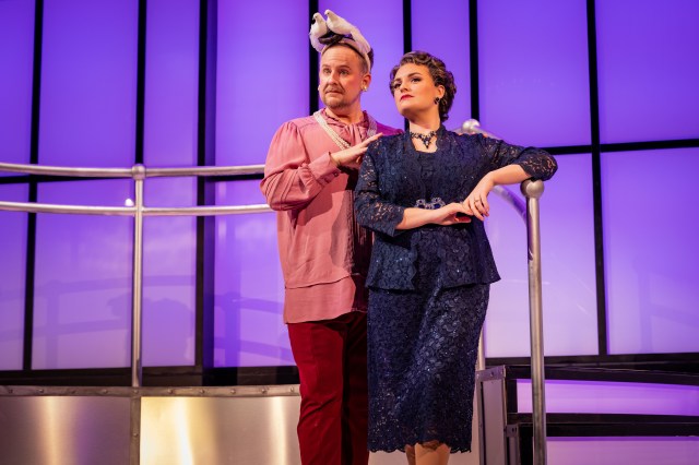 Stephen Guarino and Charlotte Wakefield in Titanique