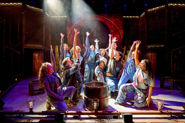 The Cast of The Lightning Thief The Other Palace Photos credit Manuel Harlan 105