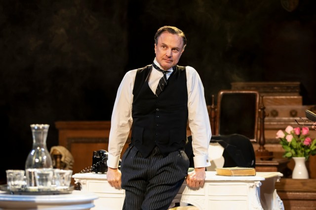 Jonathan Firth (Sir Wilfrid Robarts QC) in Witness for the Prosecution, © Pamela Raith