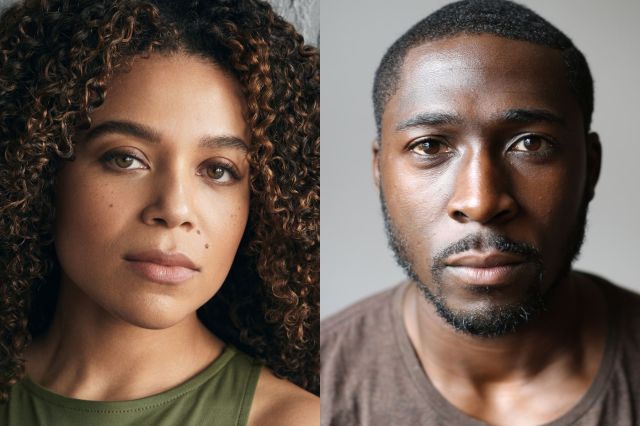 Leonie Elliott and Eric Kofi Abrefa
