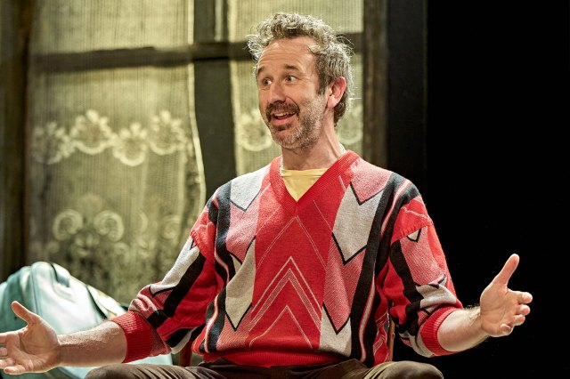 Actor Chris O'Dowd on stage