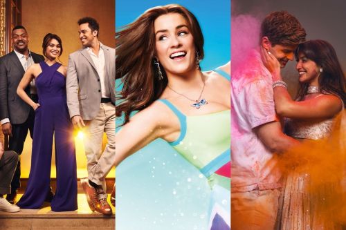 The cast of Hercules, Lucie Jones in 13 Going on 30, and the cast of Come Fall in Love (4)