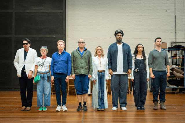 The cast of Here We Are, Marc Brenner