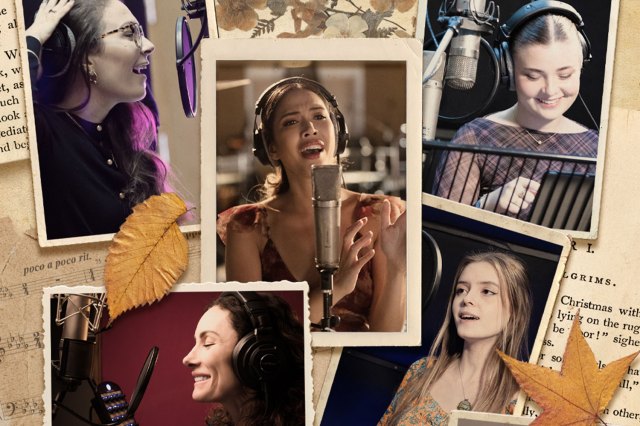 The March sisters and mother in new artwork for the show