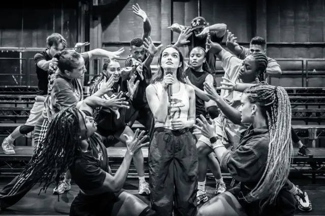 Evita in rehearsals
