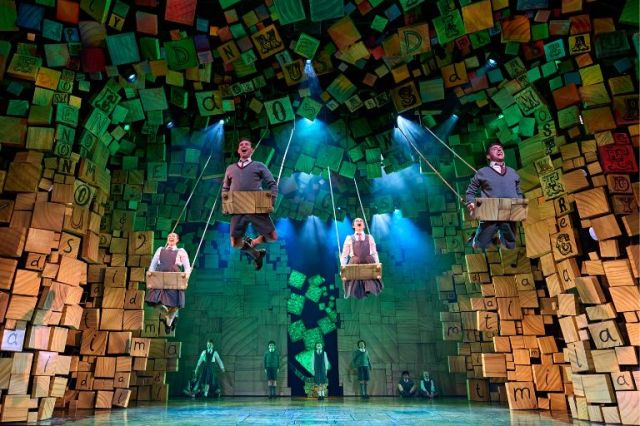 The West End cast of Matilda