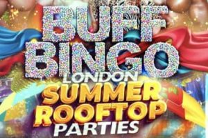 Buff Bingo Rooftop Terrace Summer Bottomless Drag Brunch