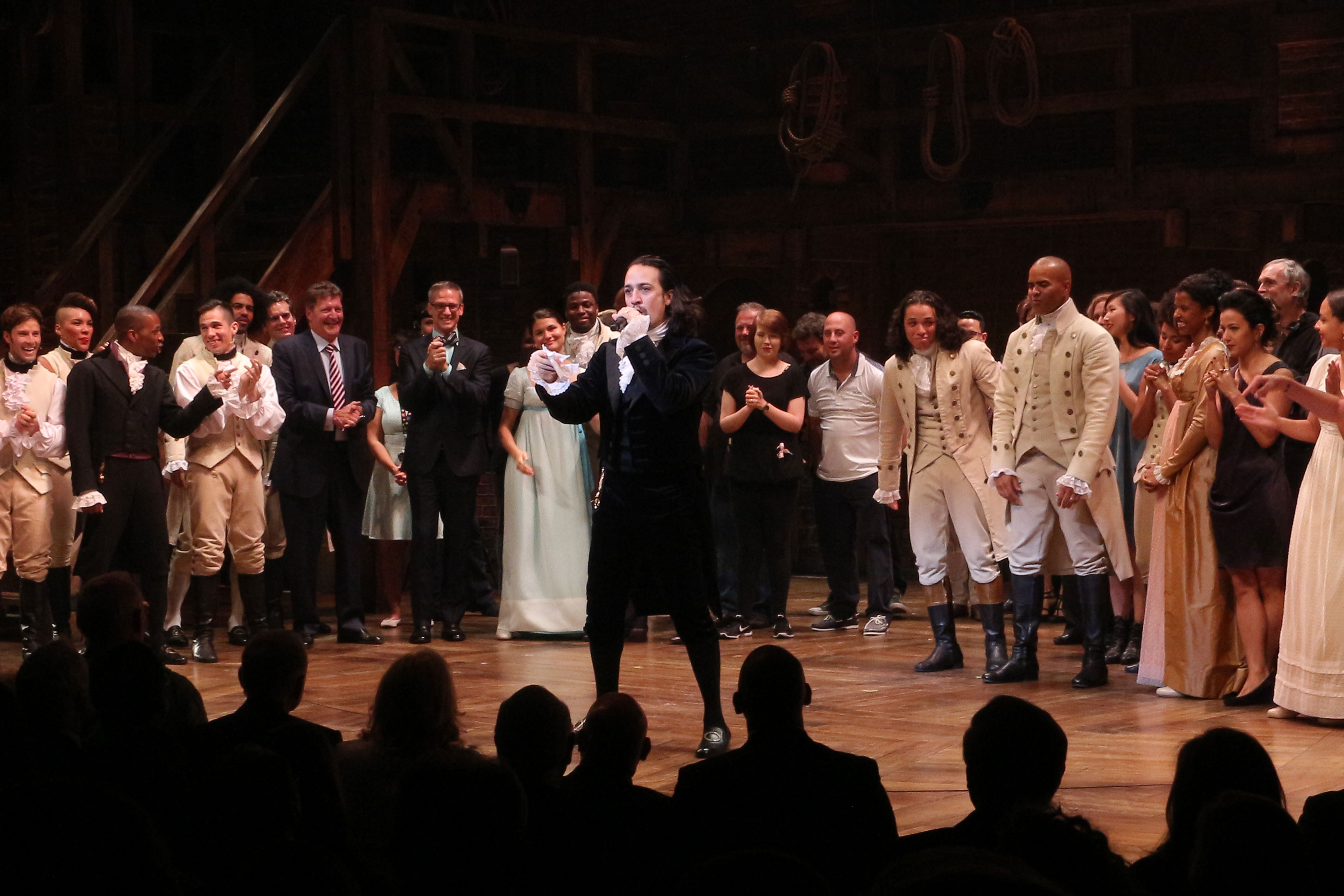 Watch the original Hamilton cast reunite for Tony Awards performance