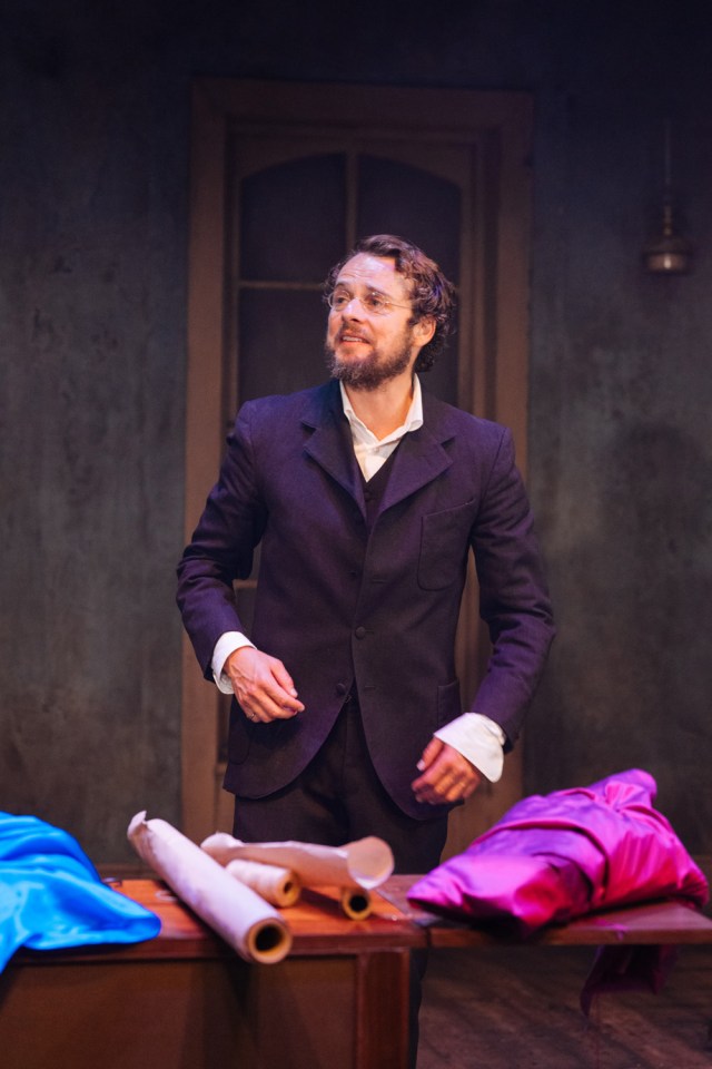 Alex Waldmann in INTIMATE APPAREL Donmar Warehouse photo by Helen Murray