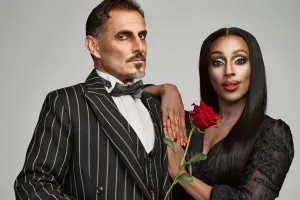 The Addams Family musical tour releases first look at Alexandra Burke and Ricardo Afonso