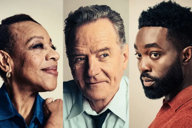 Marianne Jean-Baptiste, Bryan Cranston and Paapa Essiedu