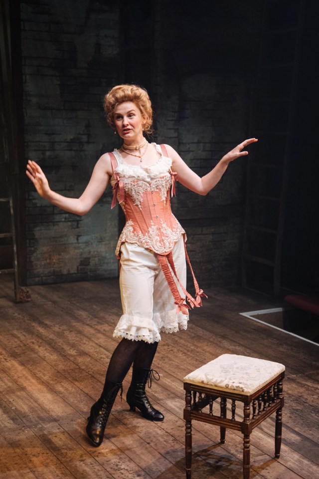 Claudia Jolly in INTIMATE APPAREL Donmar Warehouse photo by Helen Murray