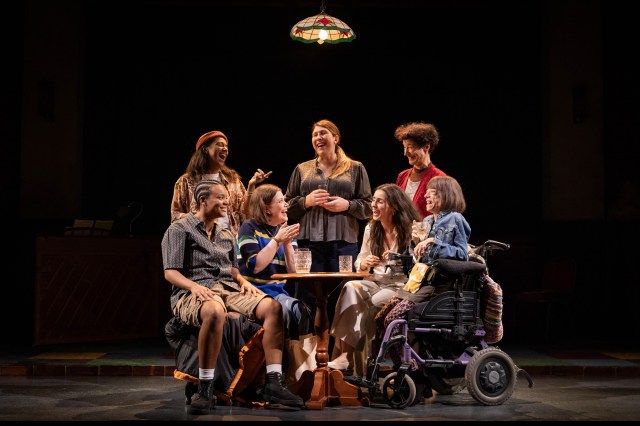 Company of The Ministry of Lesbian Affairs at Kiln Theatre (c) Mark Senior (1)