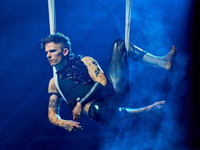 David Moorst in A Midsummer Night's Dream at The Bridge (Credit Manuel Harlan)