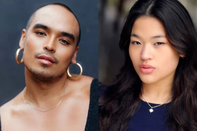 Seann Miley Moore and Julianne Pundan Seann Miley Moore and Julianne Pundan