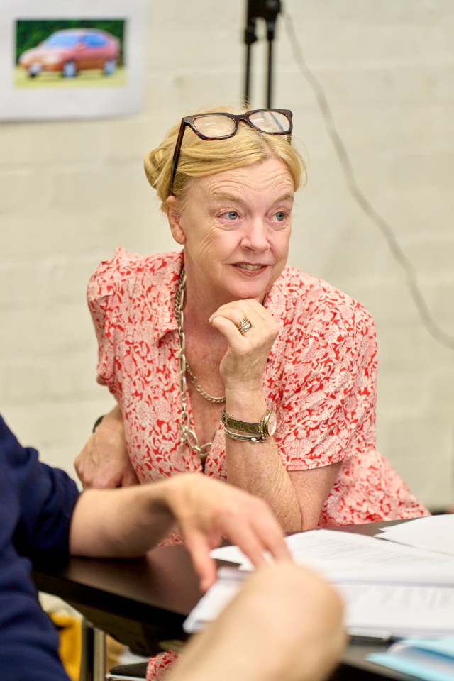 Suzie Miller (Writer) in rehearsals for Inter Alia at the National Theatre. (c) Manuel Harlan 081