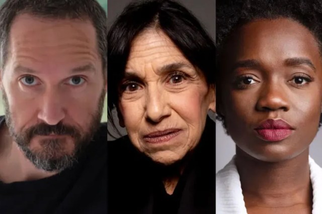 Bertie Carvel, Kathryn Hunter and Madeline Appiah