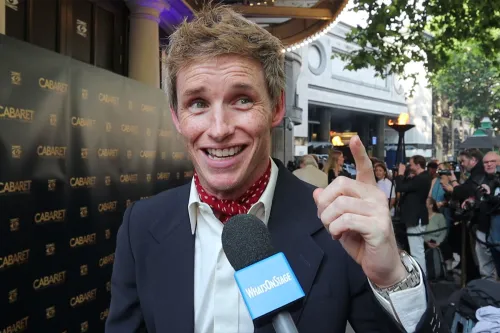Eddie Redmayne in an interview with WhatsOnStage