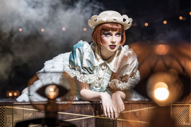 Hannah Dodd as Sally Bowles in Cabaret,