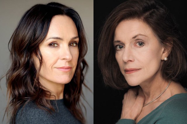 Juliet Aubrey and Belinda Lang Headshots of Juliet Aubrey and Belinda Lang