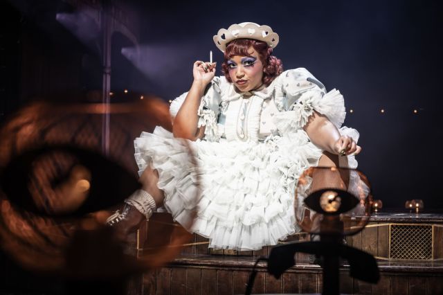 Marisha Wallace as Sally Bowles in Cabaret,