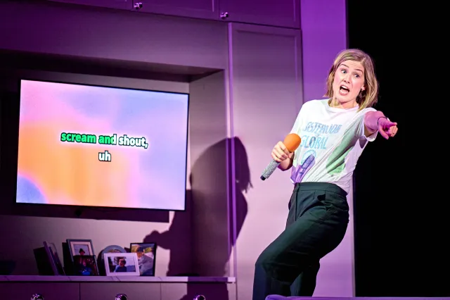 Rosamund Pike (Jessica) in Inter Alia at the National Theatre. (c) Manuel Harlan 161